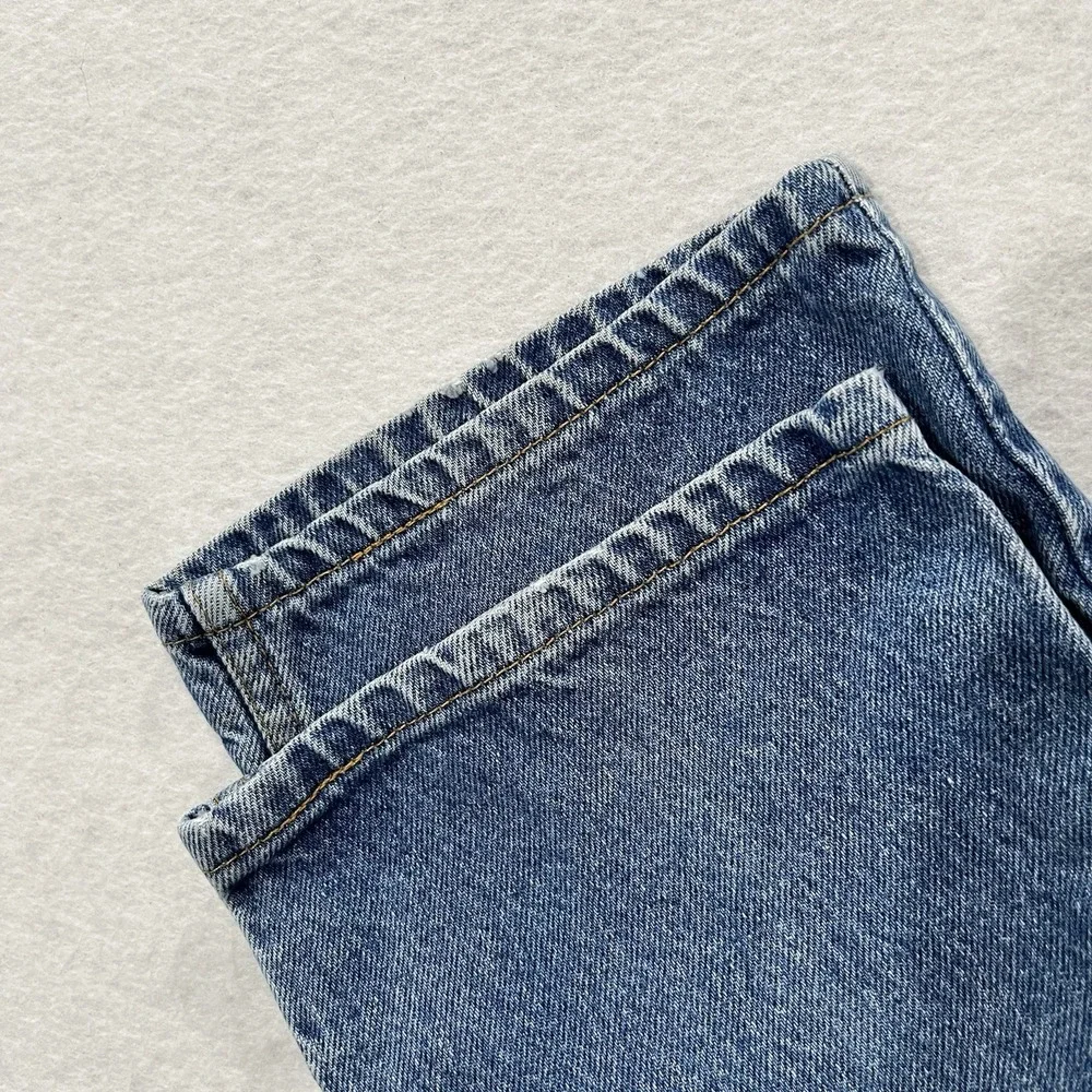 Vintage Levis 505 Jeans Mens 36x31 Orange Tab Light Wash Straight Classic